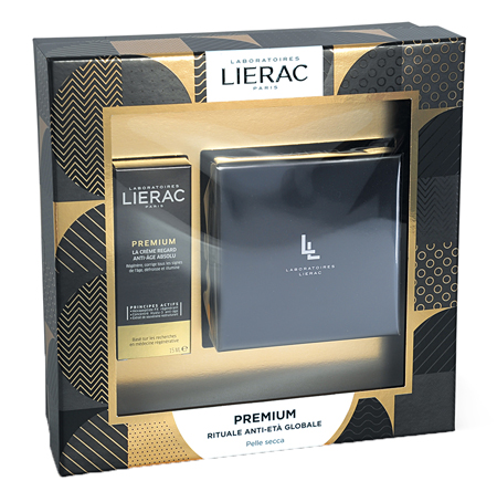 LIERAC CF PREMIUM CREMA VOLUPTUEUSE 50 ML + PREMIUM OCCHI 15 ML - famajoy.it