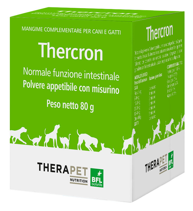 THERCRON CANE GATTO POLVERE 80 G - famajoy.it