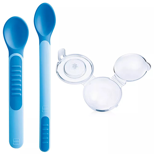 MAM HEAT SENSITIVE SPOONS & COVER 6+ MASCHIO - famajoy.it
