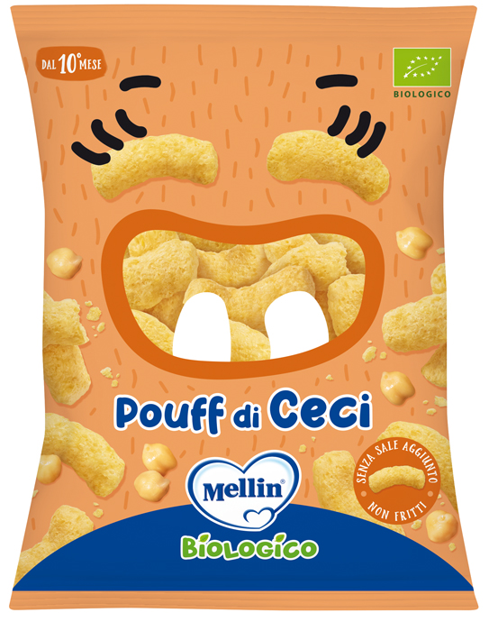 MELLIN SNACK BIO POUFF CECI 20 G - famajoy.it