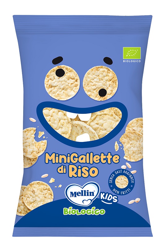 MELLIN SNACK BIO GALLETTE RISO 30 G - famajoy.it