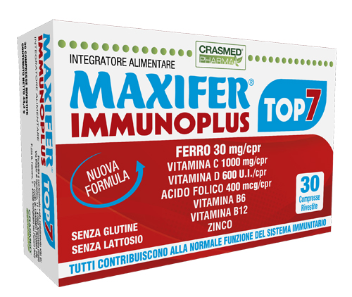 MAXIFER IMMUNOPLUS TOP 7 30 COMPRESSE - famajoy.it