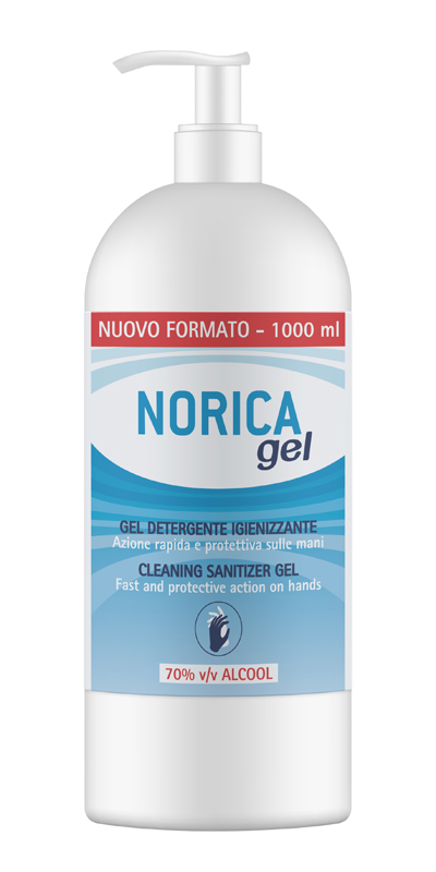 NORICA GEL DETERGENTE IGIENIZZANTE 70% ALCOOL 1000 ML - famajoy.it