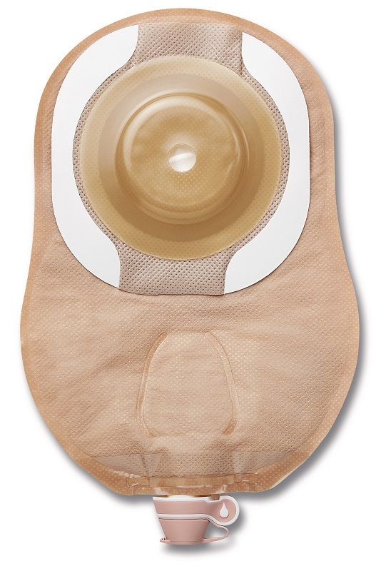 MODERMA FLEX CERAPLUS SACCA APERTA CONVESSA SOFT MIDI PER UROSTOMIA OPACA CON FINESTRA B/A PRETAGLIATA 25 MM - famajoy.it