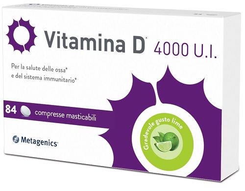 VITAMINA D 4000UI 84 COMPRESSE - famajoy.it