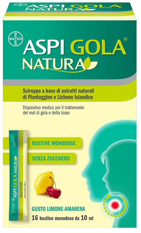 ASPI GOLA NATURA 16 BUSTINE MONODOSE DA 10 ML - famajoy.it