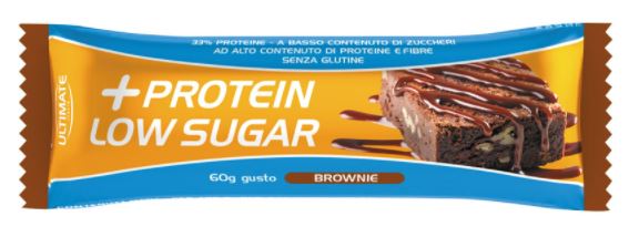 ULTIMATE BARRETTA+ PROTEIN LOW SUGAR BROWNIE 60 G - famajoy.it