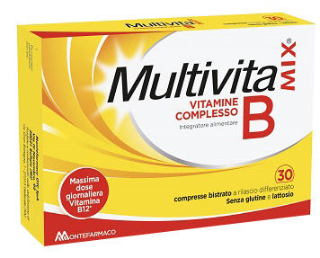 MULTIVITAMIX VIT COMPLESSO B 30 COMPRESSE BISTRATO - famajoy.it