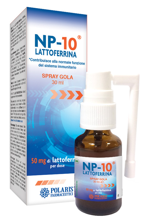 NP-10 LATTOFERRINA SPRAY GOLA 30 ML - famajoy.it