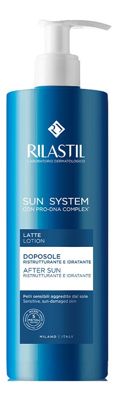 RILASTIL SUN SYSTEM LATTE DOPOSOLE RISTRUTTURANTE E IDRATANTE 400 ML - famajoy.it