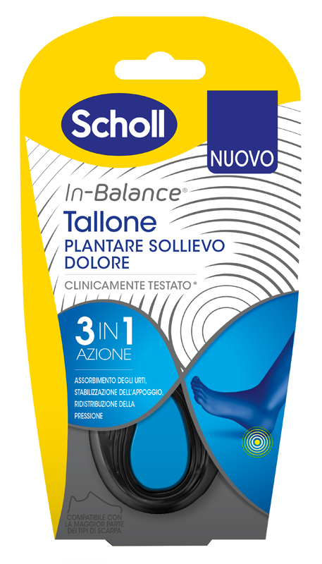 SCHOLL PLANTARE TALLONE S 2 PEZZI - famajoy.it