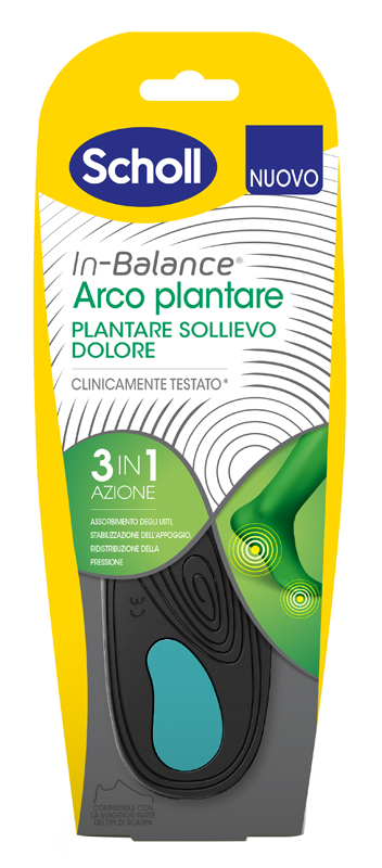SCHOLL PLANTARE ARCO L 2 PEZZI - famajoy.it