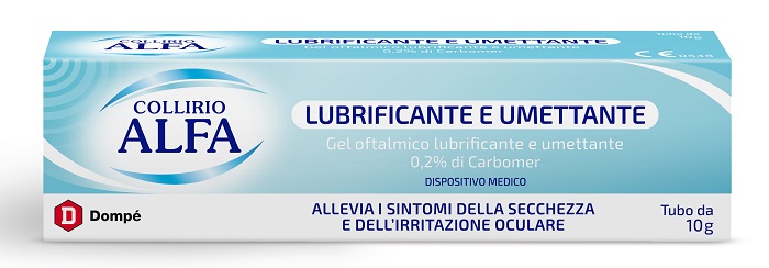 COLLIRIO ALFA LUBRIFICANTE E UMETTANTE GEL 10 ML - famajoy.it