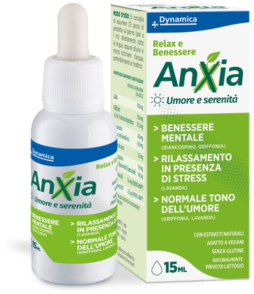 DYNAMICA ANXIA RELAX E BENESSERE NATURALE GOCCE 15 ML - famajoy.it
