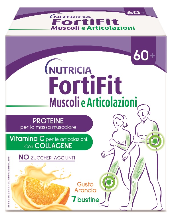 FORTIFIT MUSCOLI&ARTICOLAZIONI ARANCIA 7 BUSTINE - famajoy.it