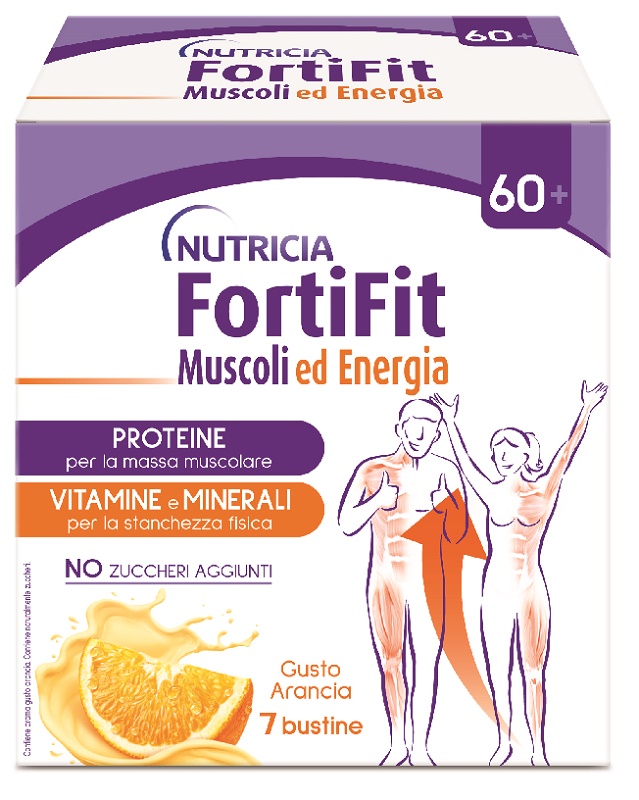 FORTIFIT MUSCOLI&ENERGIA ARANCIA 7 BUSTINE - famajoy.it
