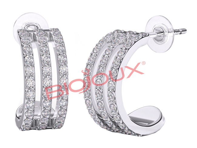 ORECCHINI MIAMI HOOP 15 MM - famajoy.it