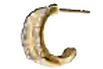 ORECCHINI MIAMI GOLDEN HOOP 15 MM - famajoy.it