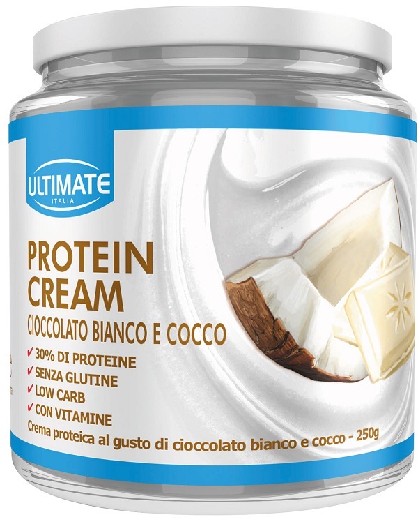 ULTIMATE PROTEIN CREAM CIOCCOLATO BIANCO E COCCO 250 G - famajoy.it
