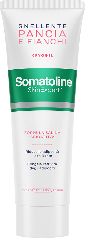 SOMATOLINE SKIN EXPERT SNELLENTE PANCIA FIANCHI CRYOGEL 250 ML - famajoy.it
