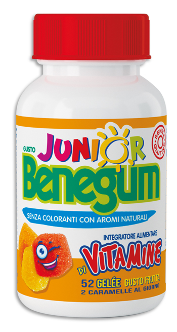 BENEGUM JUNIOR GELEE VITAMINE 52 CARAMELLE - famajoy.it