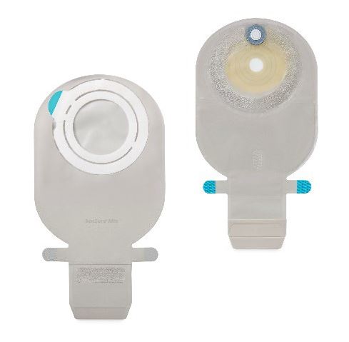 SENSURA MIO FLEX SISTEMA 2 PEZZI CON AGGANCIO ADESIVO SACCA ILEOSTOMIA TRASPARENTE 50MM DA 550 ML 30 PEZZI - famajoy.it