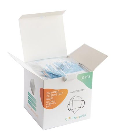 REXPIRIA MASCHERINA FFP2 SENZA VALVOLA - famajoy.it