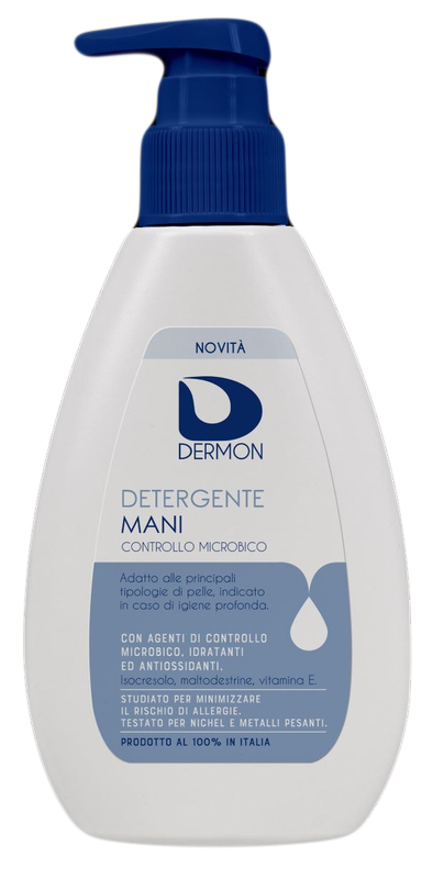 DERMON DETERGENTE MANI CONTROLLO MICROBICO 200 ML - famajoy.it