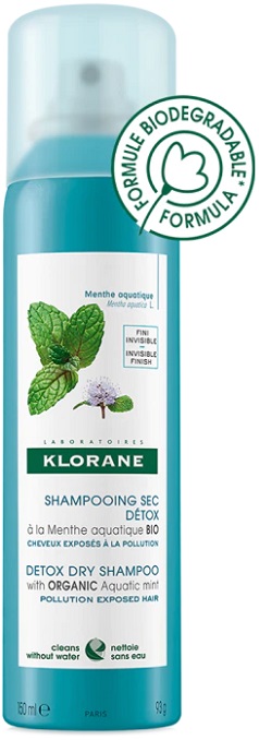 KLORANE SHAMPOO SECCO MENTA 150 ML - famajoy.it
