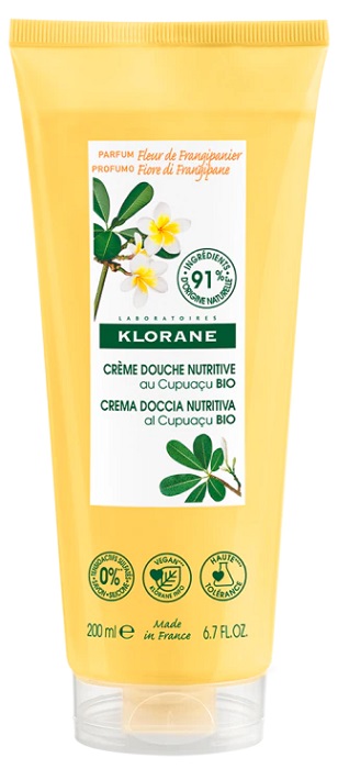 KLORANE CREMA DOCCIA FIORE DI FRANGIPANE 200 ML - famajoy.it