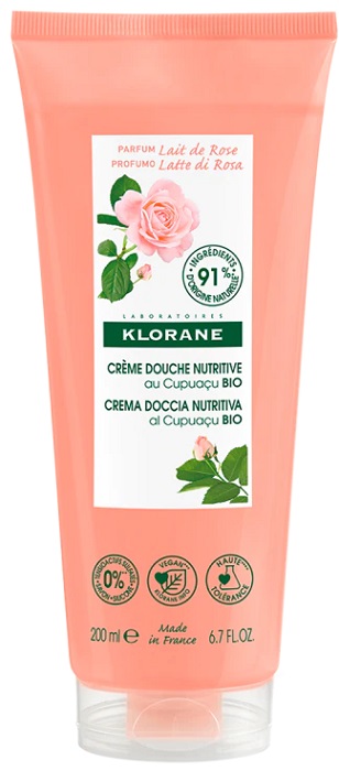 KLORANE CREMA DOCCIA LATTE DI ROSA 200 ML - famajoy.it