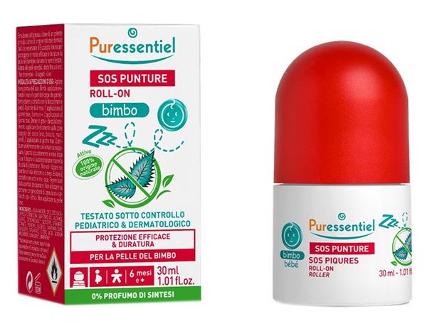 PURESSENTIEL SOS INSETTI ROLL ON BIMBO 30 ML - famajoy.it