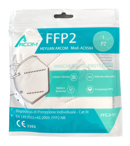 ARCOM MASCHERINA FFP2 1 PEZZO - famajoy.it