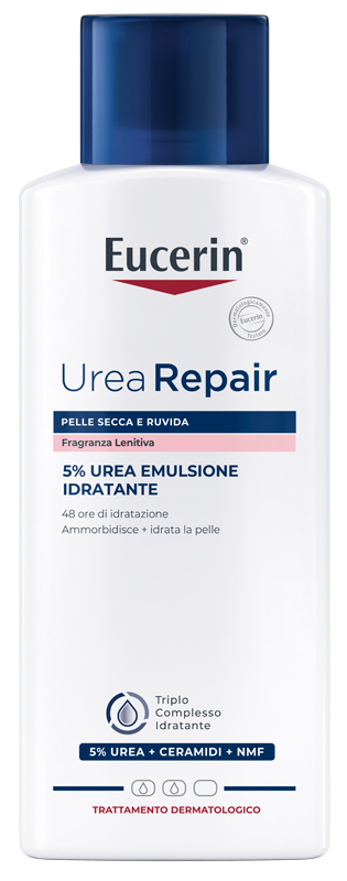 EUCERIN UREAREPAIR PLUS 5% UREA EMULSIONE IDRATANTE 250 ML - famajoy.it