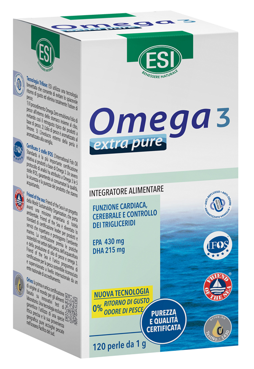 ESI OMEGA 3 EXTRA PURE 120 PERLE - famajoy.it