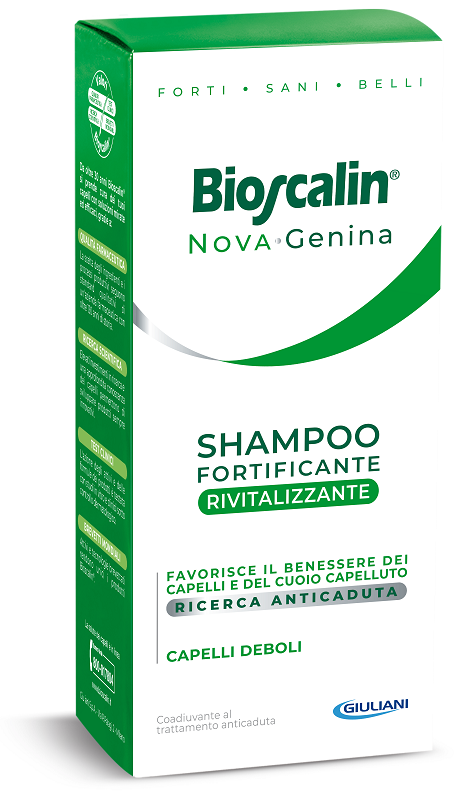 BIOSCALIN NOVA GENINA SHAMPOO FORTIFICANTE RIVITALIZZANTE 200 ML - famajoy.it