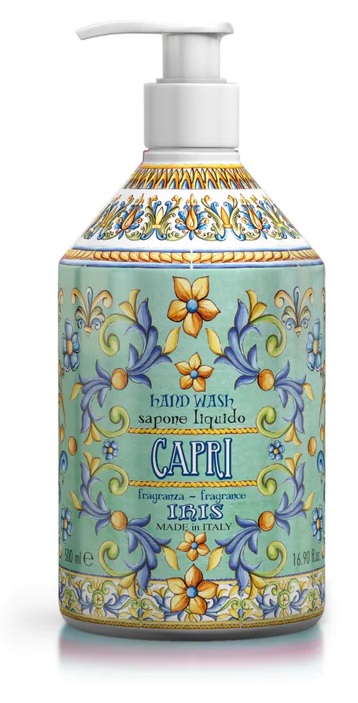 MAIOLICHE SAPONE LIQUIDO 500 ML IRIS OF CAPRI - famajoy.it