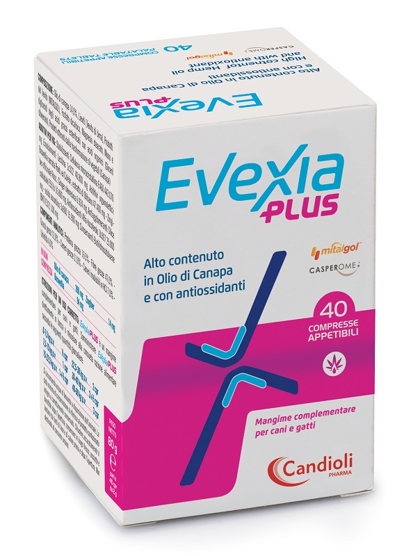 EVEXIA PLUS BARATTOLO 40 COMPRESSE - famajoy.it