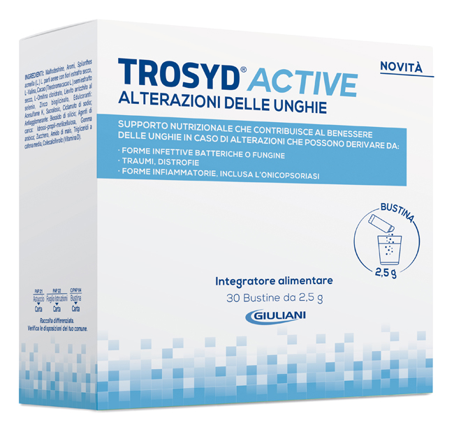 TROSYD ACTIVE ALTERAZIONI UNGHIE 30 BUSTINE - famajoy.it