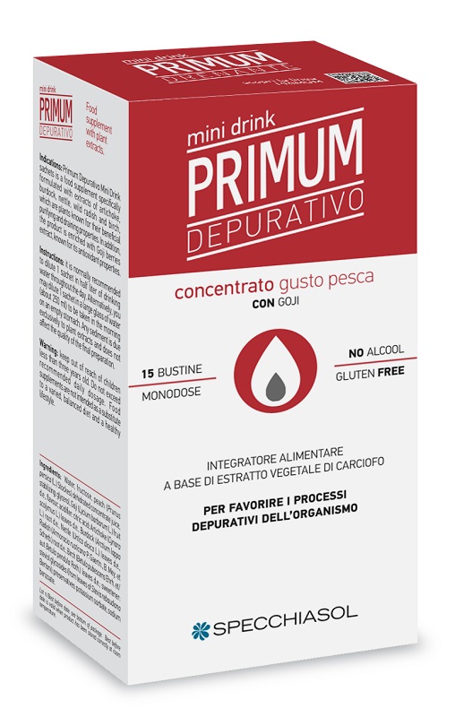 PRIMUM DEPURATIVO MINIDRINK PESCA 15 STICK DA 10 ML - famajoy.it