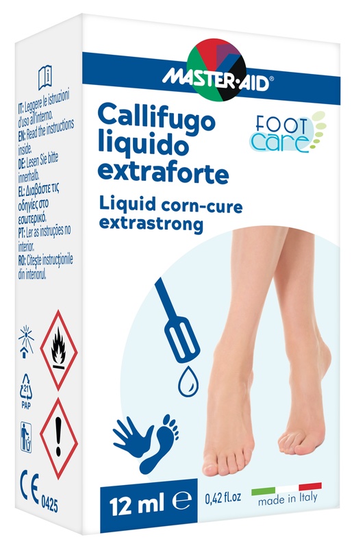 CEROTTO CALLIFUGO MASTER-AID FOOTCARE LIQUIDO 12 ML B4 - famajoy.it