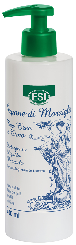 ESI SAPONE MARSIGLIA TEA TREE E TIMO 400 ML - famajoy.it