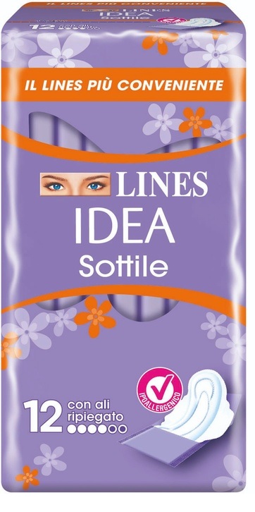LINES IDEA SOTTILI RIPIEGATI ALI 12 PEZZI - famajoy.it