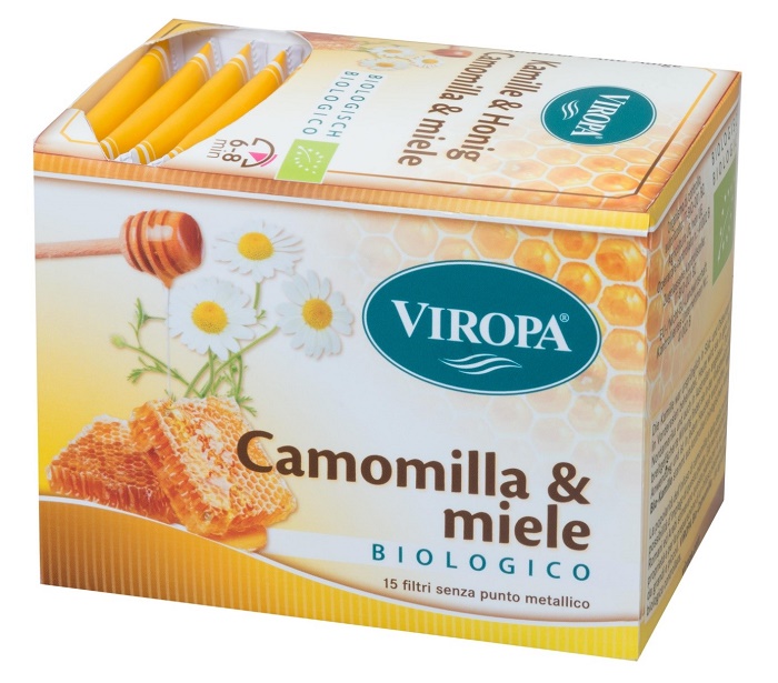 VIROPA CAMOMILLA & MIELE BIO 15 FILTRI - famajoy.it