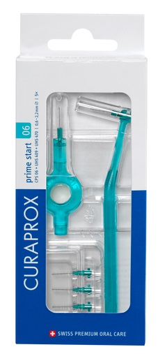 CURAPROX CPS 06 SCOVOLINO PRIME START 06 TURQUOISE 5 PEZZI - famajoy.it