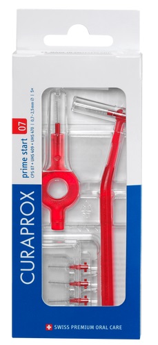 CURAPROX CPS 07 SCOVOLINO PRIME START 07 RED 5 PEZZI - famajoy.it