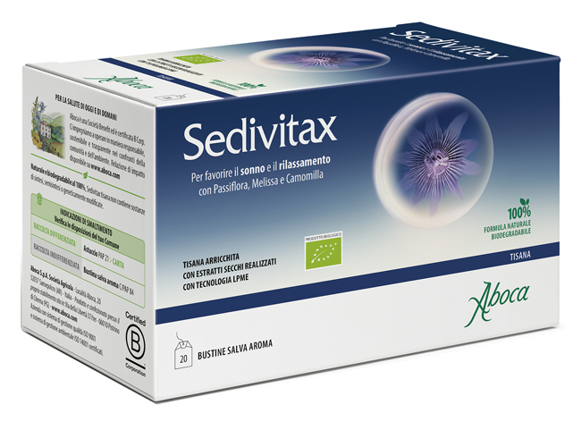 SEDIVITAX TISANA 20 BUSTINE - famajoy.it