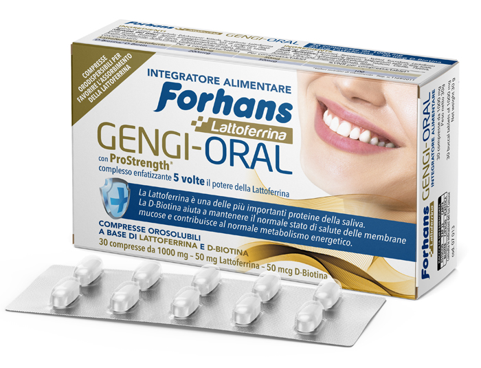FORHANS LATTOFERRINA GENGI ORAL 30 COMPRESSE - famajoy.it