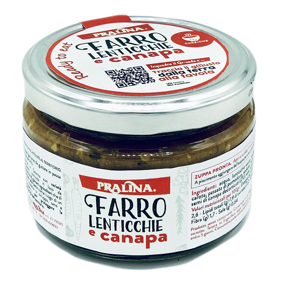 LE BIODIVERSE FARRO LENTICCHIE CANAPA 228 G - famajoy.it