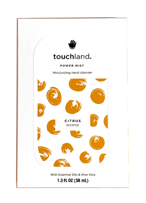 TOUCHLAND POWER MIST HAND SANITIZER CITRUS 38 ML - famajoy.it
